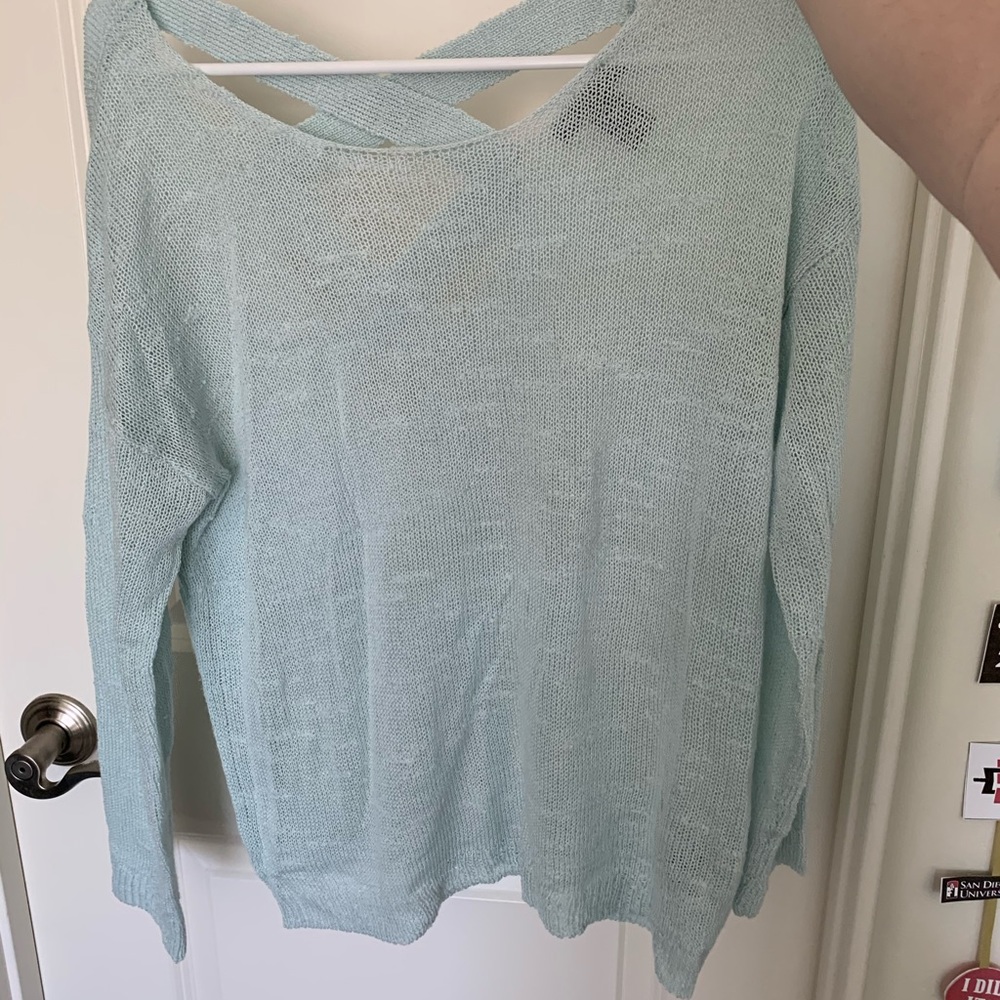 Light Blue Sweater - Picture 3 of 3